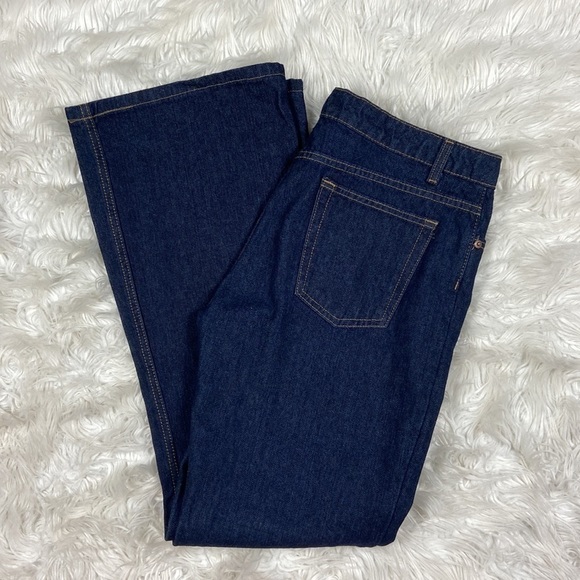 Route 66 Dark Wash Flare Denim Jeans - Picture 3 of 7